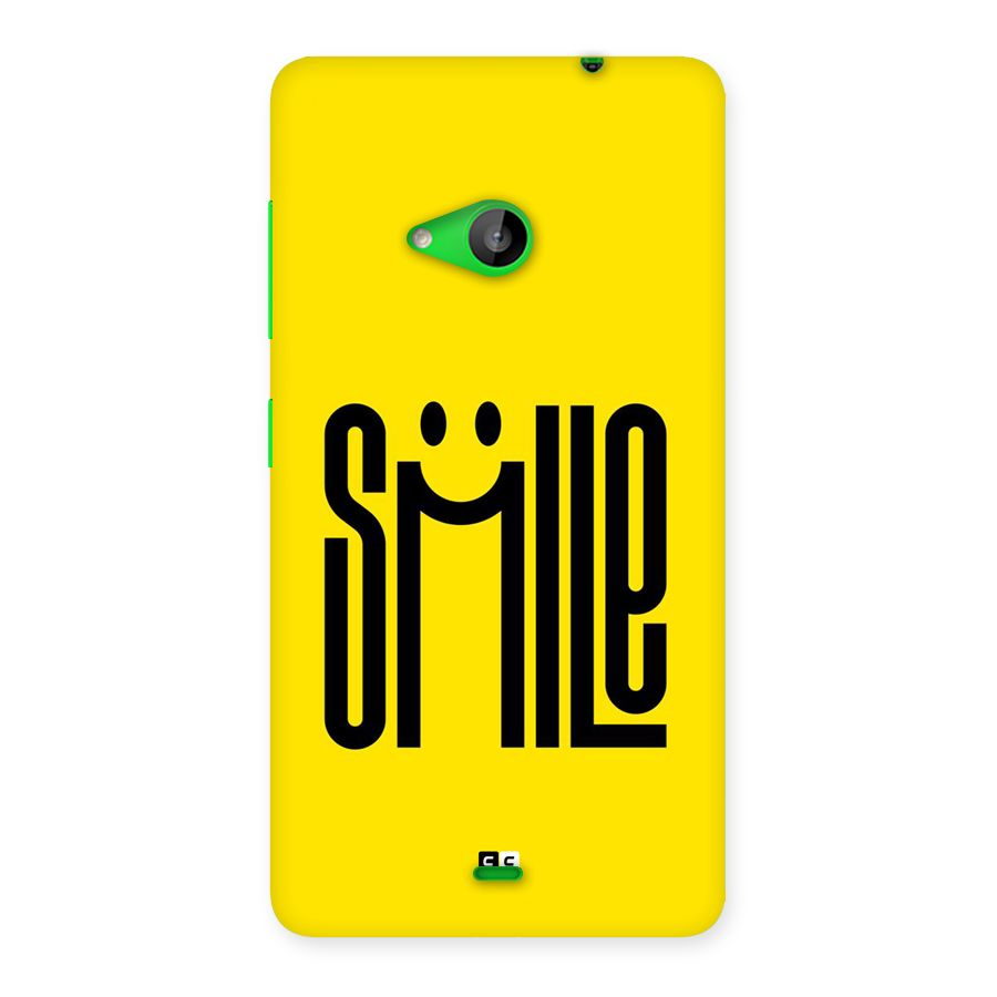 Awesome Smile Back Case for Lumia 535