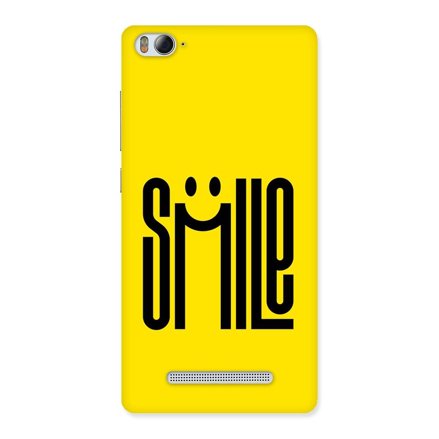 Awesome Smile Back Case for Mi4i
