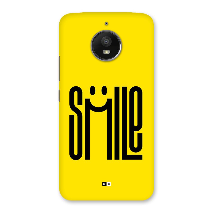 Awesome Smile Back Case for Moto E4 Plus