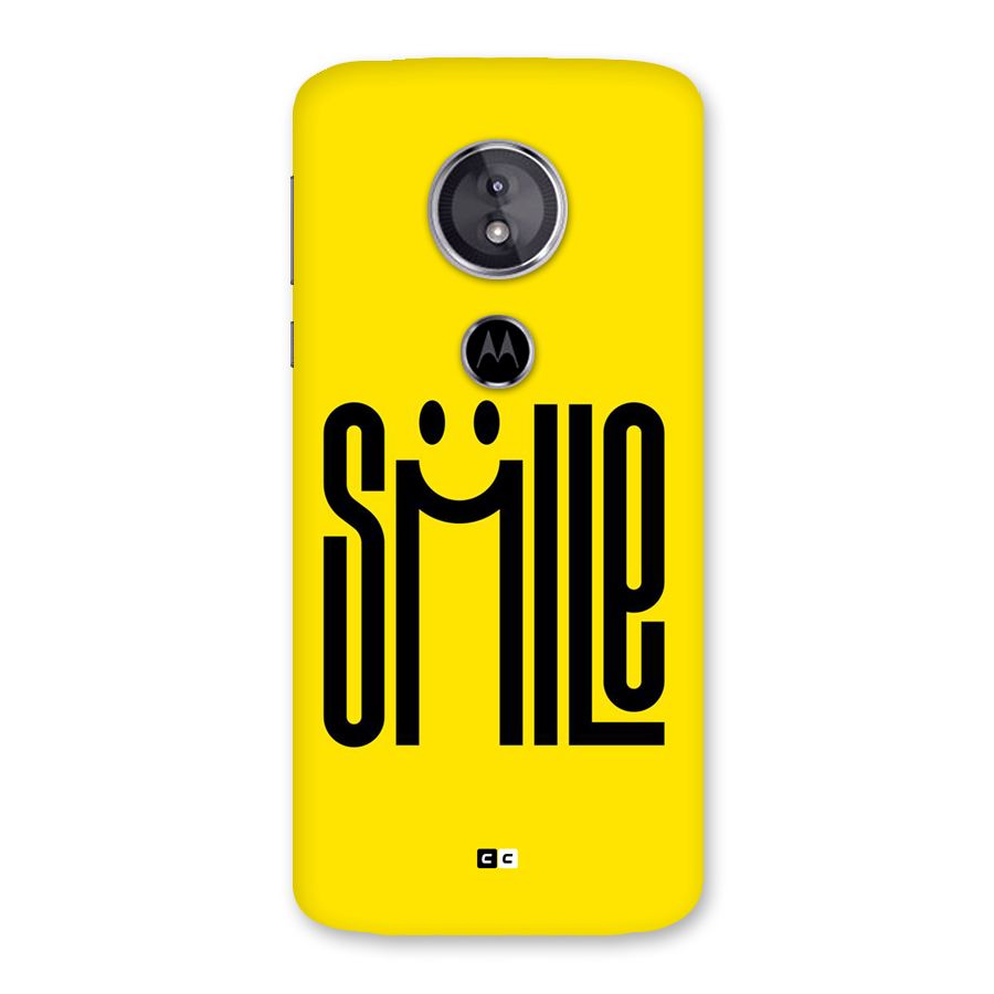 Awesome Smile Back Case for Moto E5