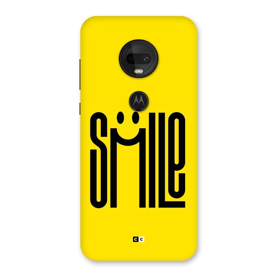 Awesome Smile Back Case for Moto G7