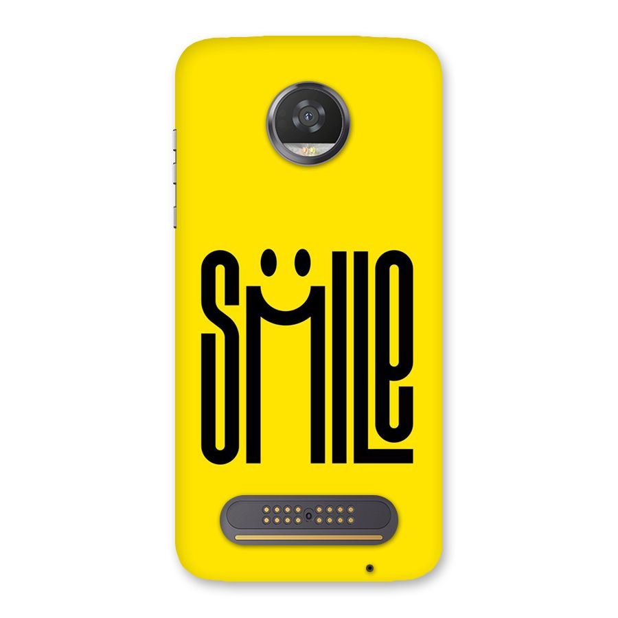 Awesome Smile Back Case for Moto Z2 Play