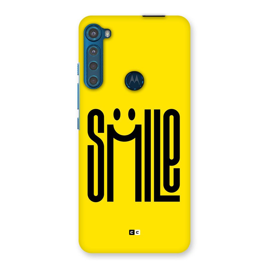 Awesome Smile Back Case for Motorola One Fusion Plus