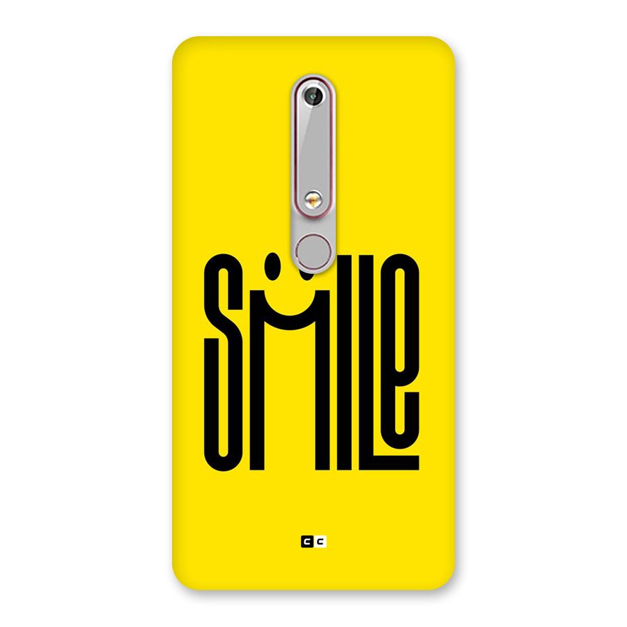 Awesome Smile Back Case for Nokia 6.1
