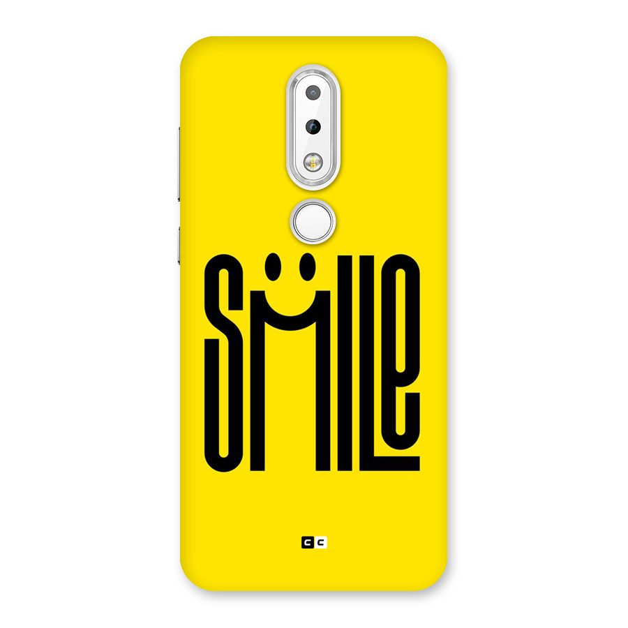 Awesome Smile Back Case for Nokia 6.1 Plus
