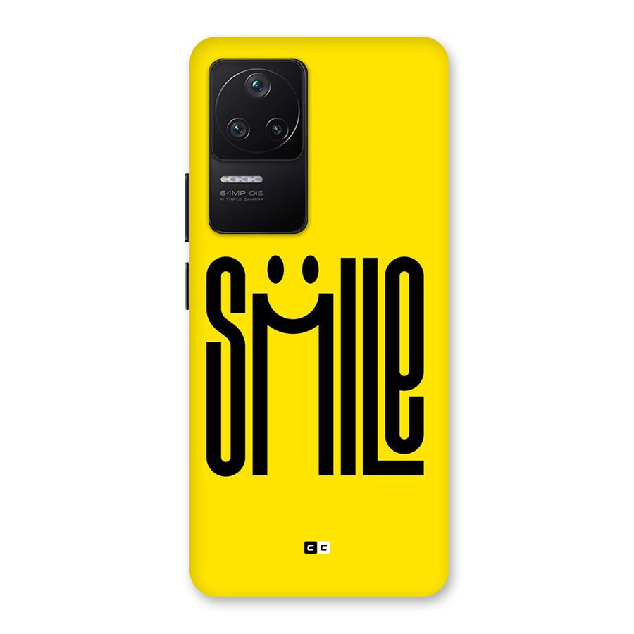 Awesome Smile Back Case for Poco F4 5G