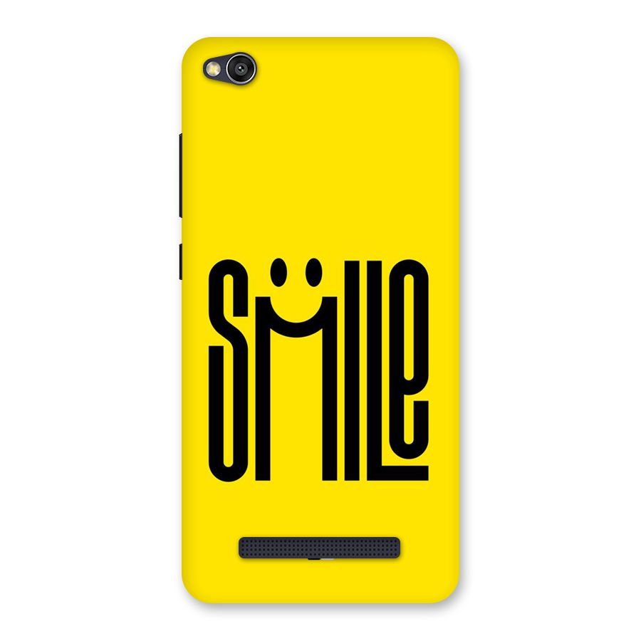 Awesome Smile Back Case for Redmi 4A