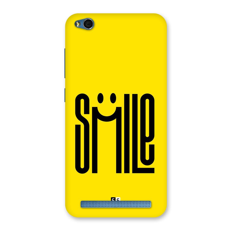 Awesome Smile Back Case for Redmi 5A