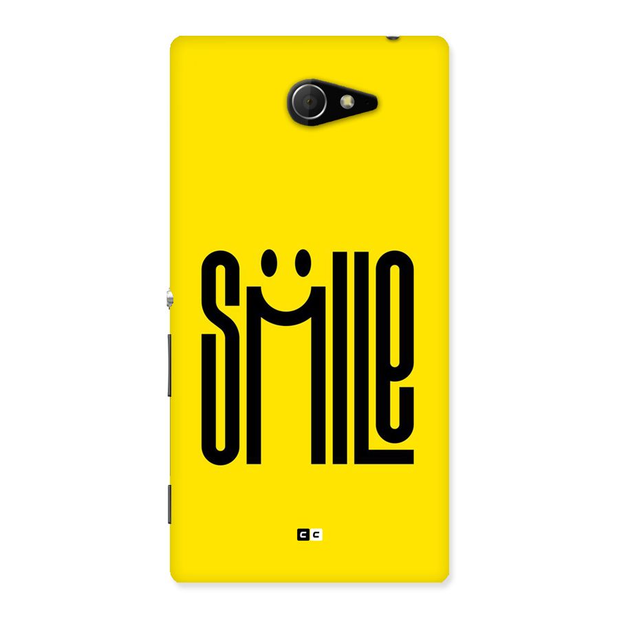 Awesome Smile Back Case for Xperia M2