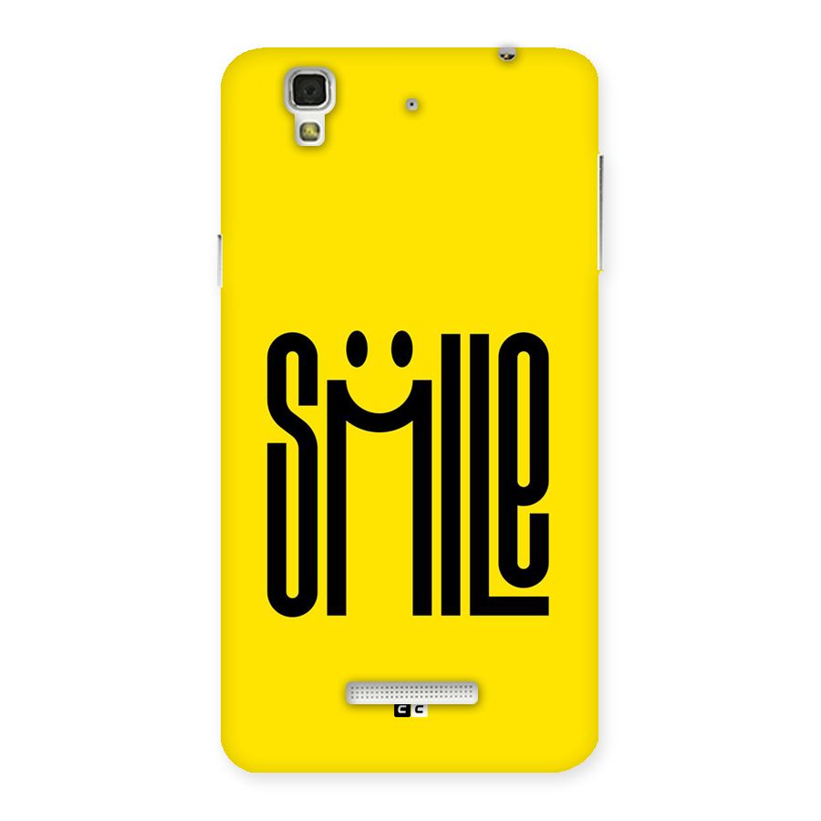 Awesome Smile Back Case for YU Yureka Plus