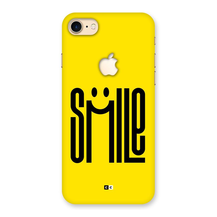 Awesome Smile Back Case for iPhone 7 Apple Cut