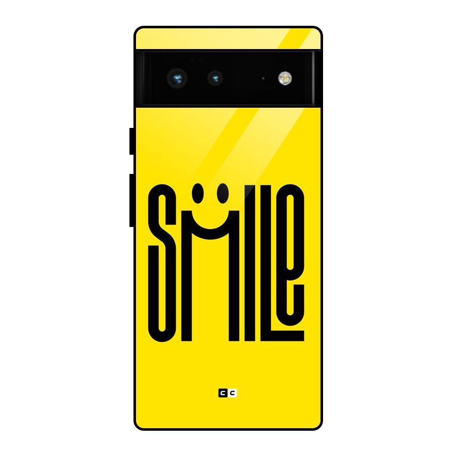 Awesome Smile Glass Back Case for Google Pixel 6