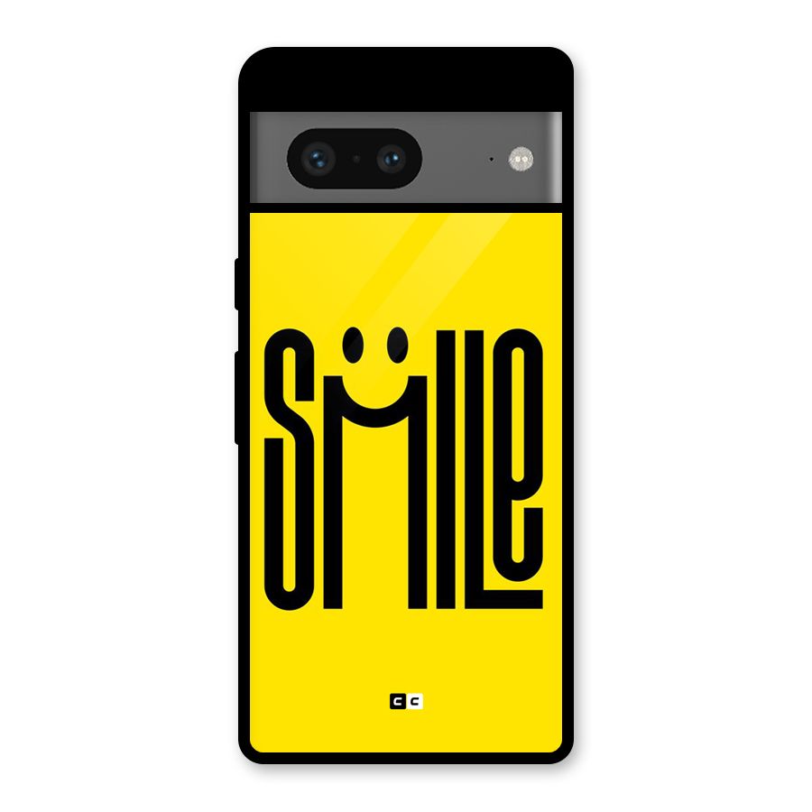 Awesome Smile Glass Back Case for Google Pixel 7