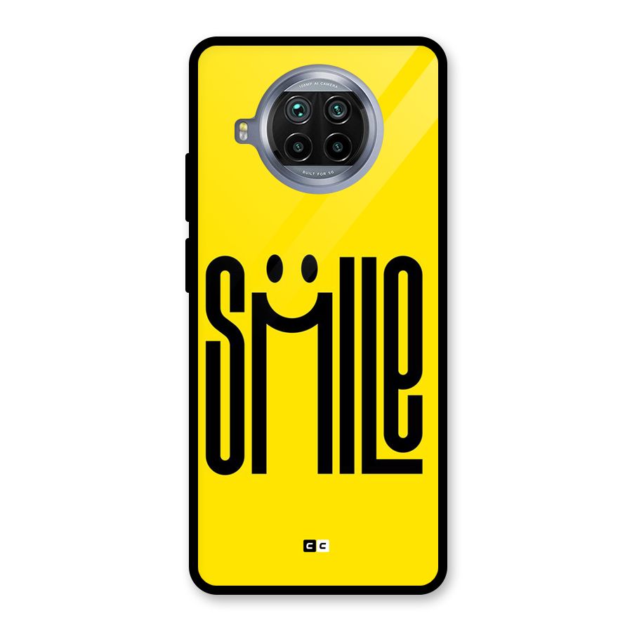 Awesome Smile Glass Back Case for Mi 10i