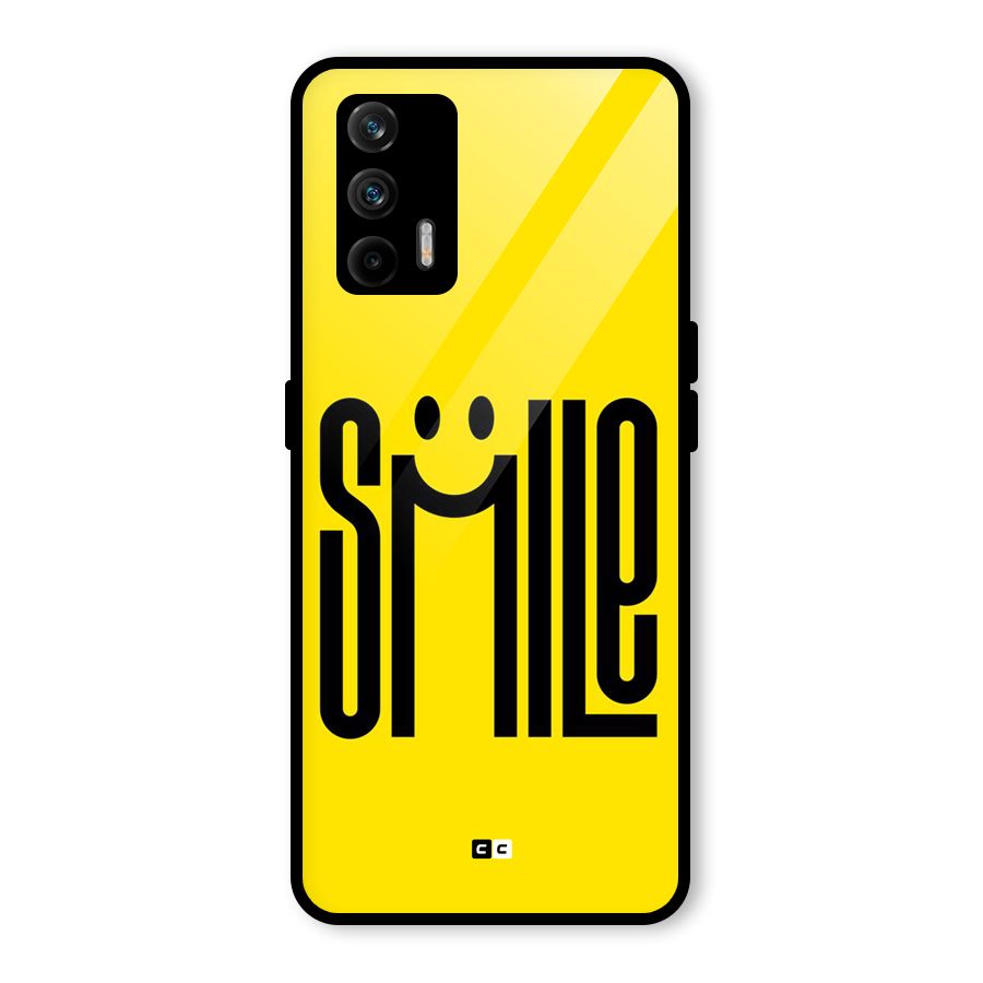 Awesome Smile Glass Back Case for Realme GT 5G