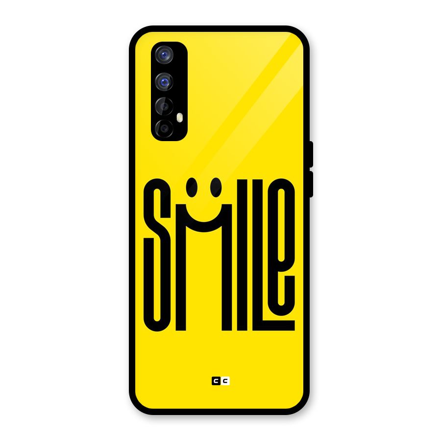 Awesome Smile Glass Back Case for Realme Narzo 20 Pro