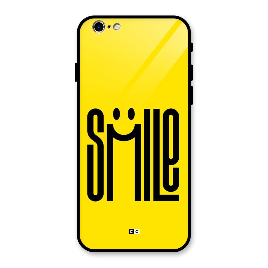 Awesome Smile Glass Back Case for iPhone 6 6S