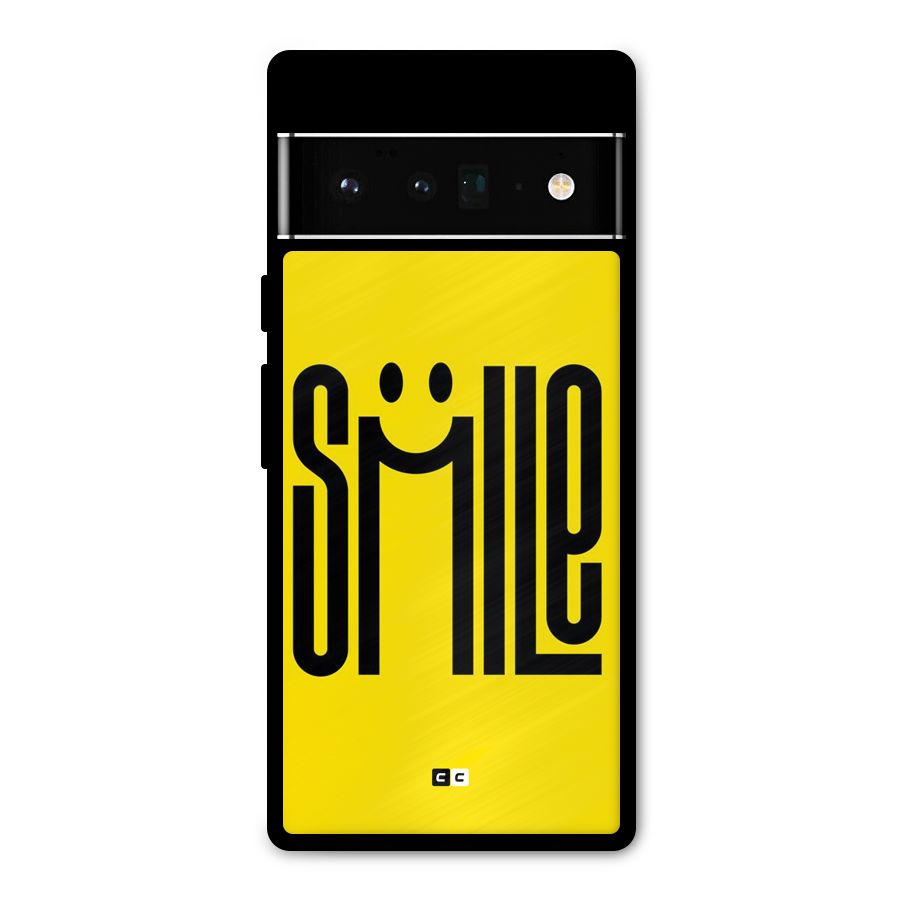 Awesome Smile Metal Back Case for Google Pixel 6 Pro