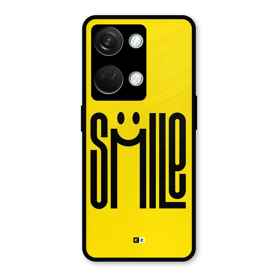 Awesome Smile Metal Back Case for OnePlus Nord 3