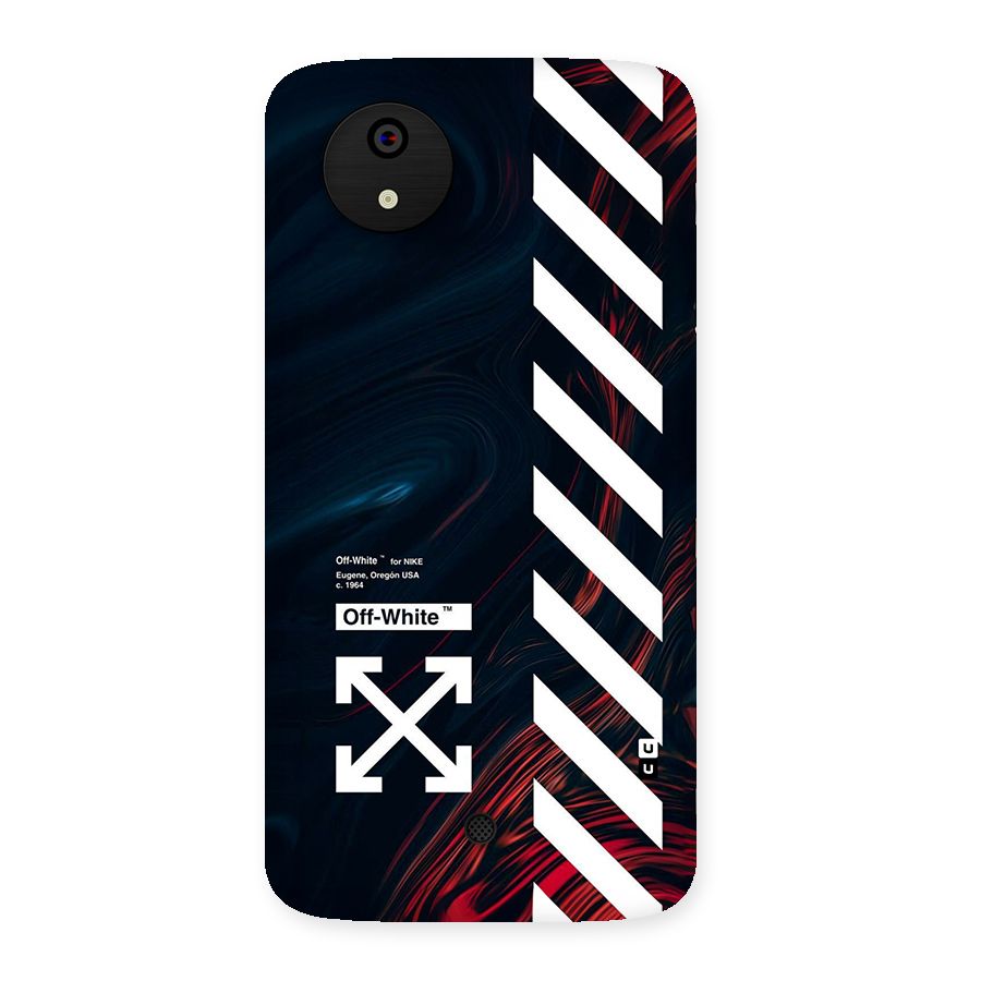 Awesome Stripes Back Case for Canvas A1  AQ4501