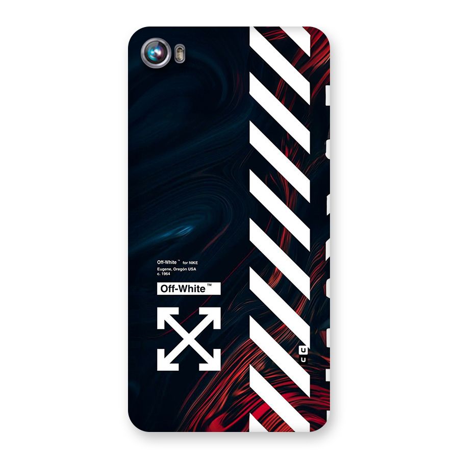 Awesome Stripes Back Case for Canvas Fire 4 (A107)