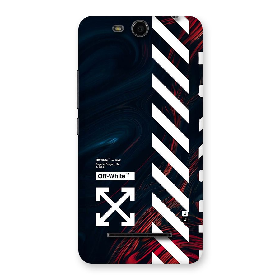 Awesome Stripes Back Case for Canvas Juice 3 Q392