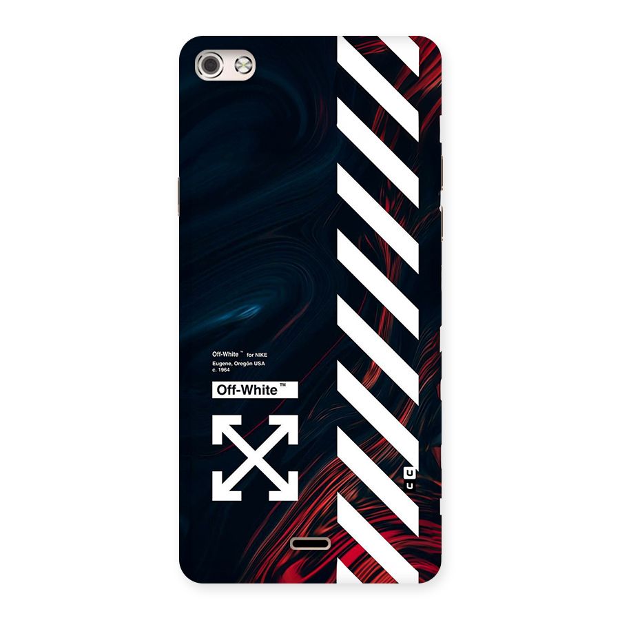 Awesome Stripes Back Case for Canvas Silver 5