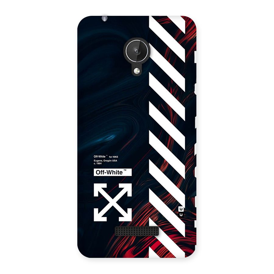 Awesome Stripes Back Case for Canvas Spark Q380