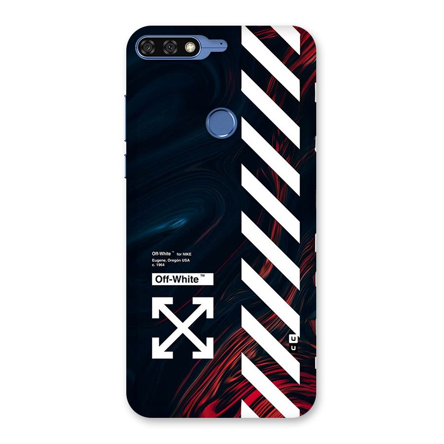 Awesome Stripes Back Case for Honor 7C