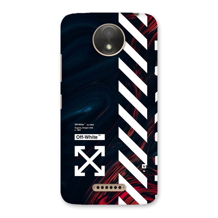 Awesome Stripes Back Case for Moto C Plus