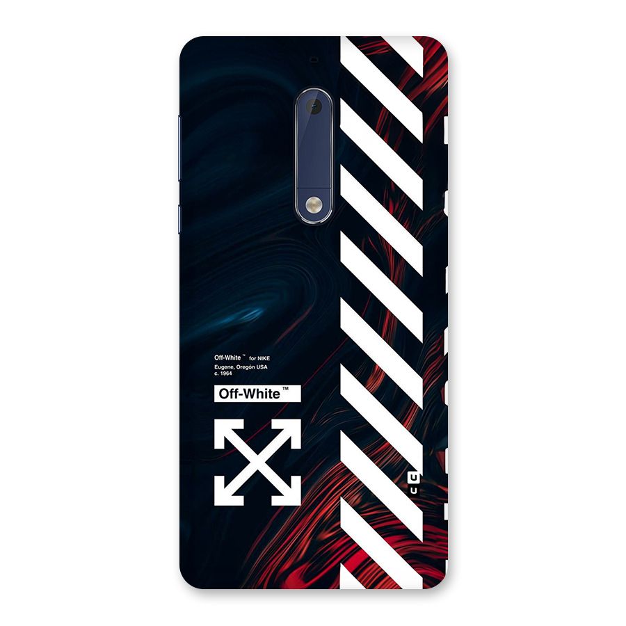 Awesome Stripes Back Case for Nokia 5