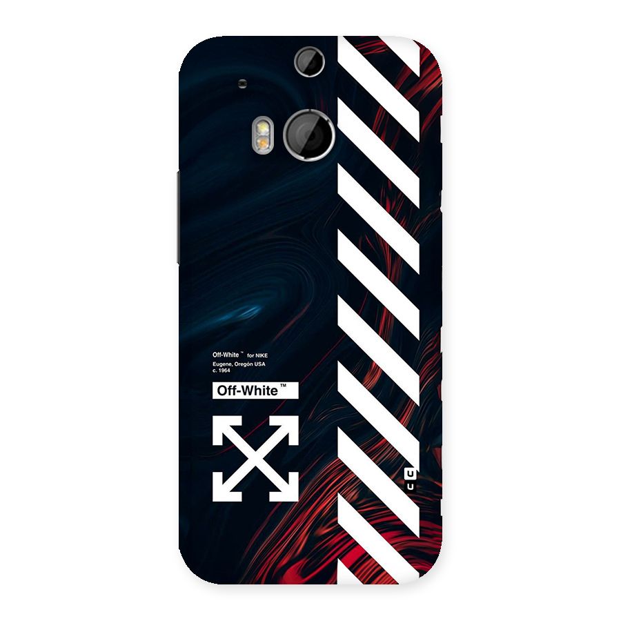 Awesome Stripes Back Case for One M8