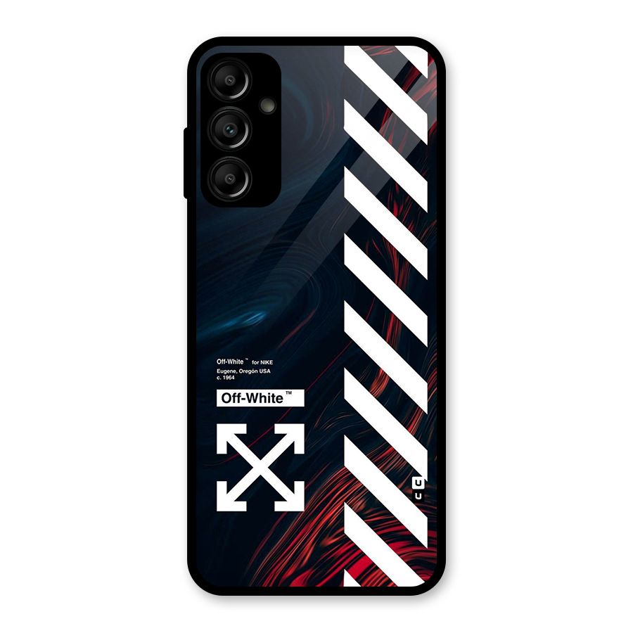 Awesome Stripes Glass Back Case for Galaxy A14 5G