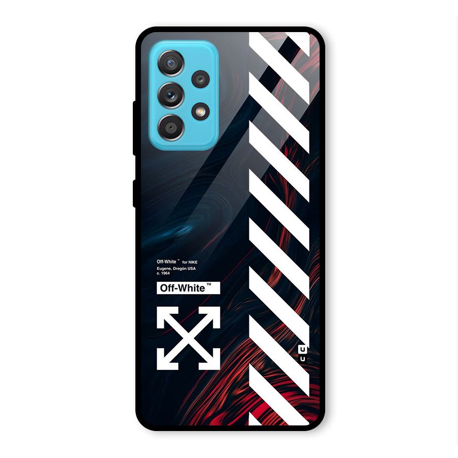 Awesome Stripes Glass Back Case for Galaxy A52s 5G