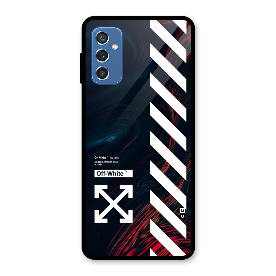Awesome Stripes Glass Back Case for Galaxy M52 5G