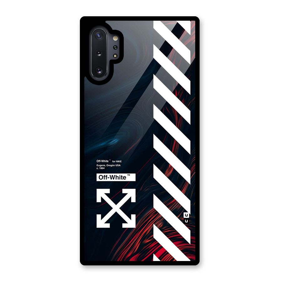 Awesome Stripes Glass Back Case for Galaxy Note 10 Plus