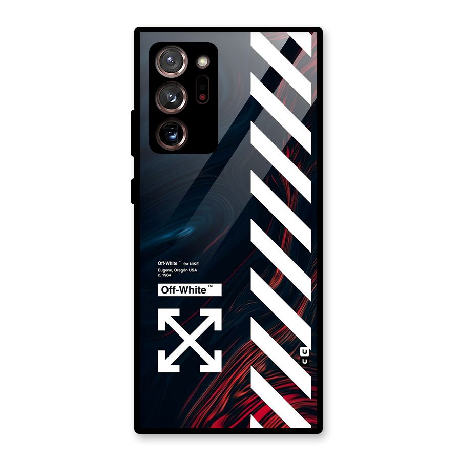 Awesome Stripes Glass Back Case for Galaxy Note 20 Ultra 5G