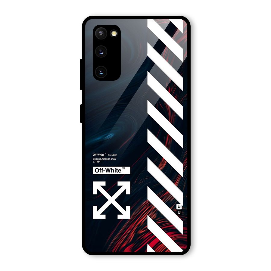 Awesome Stripes Glass Back Case for Galaxy S20 FE