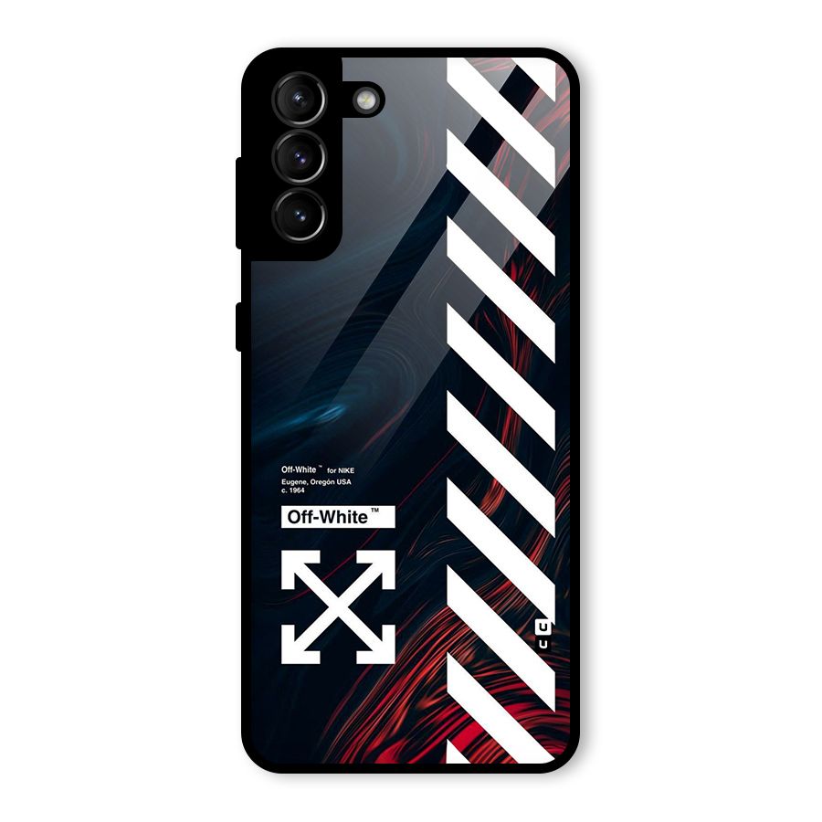Awesome Stripes Glass Back Case for Galaxy S21 Plus