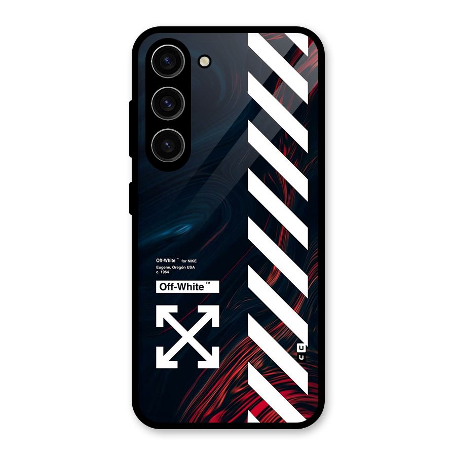 Awesome Stripes Glass Back Case for Galaxy S23