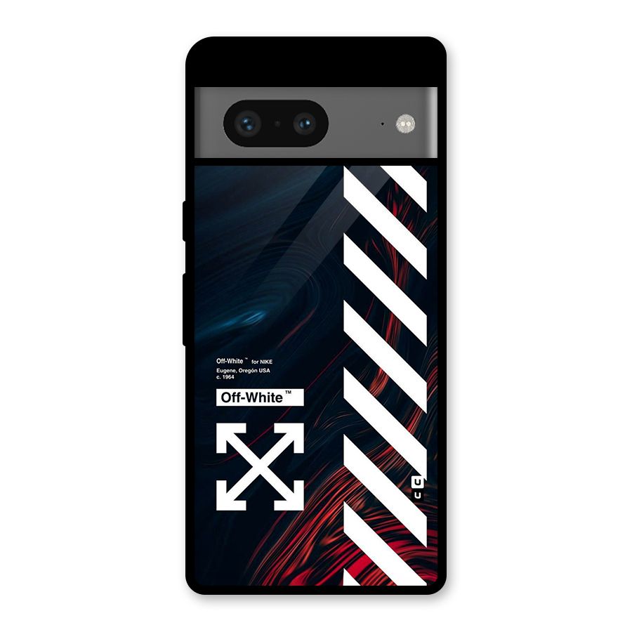 Awesome Stripes Glass Back Case for Google Pixel 7