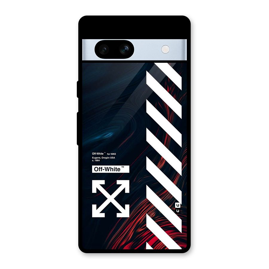 Awesome Stripes Glass Back Case for Google Pixel 7a