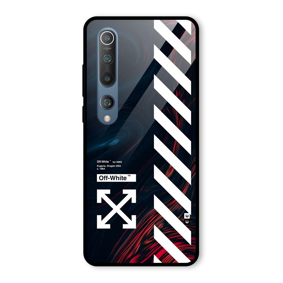 Awesome Stripes Glass Back Case for Mi 10
