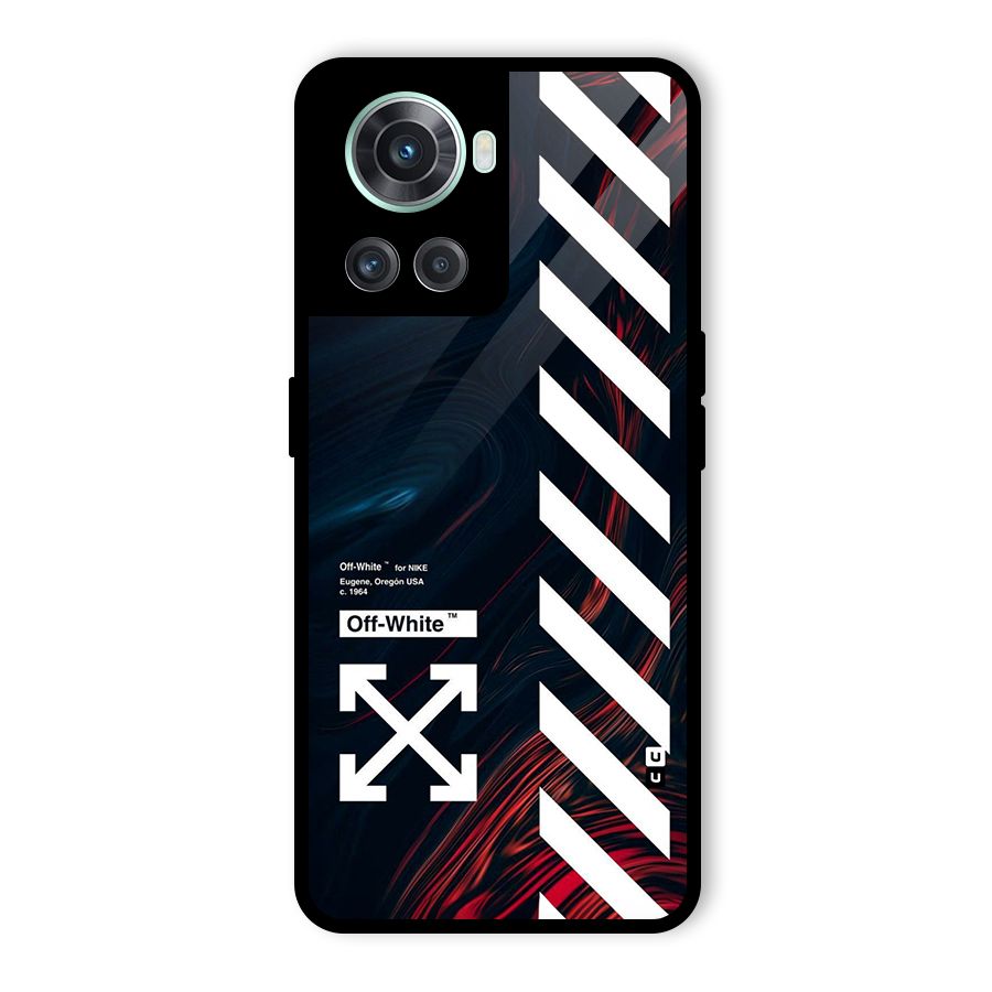 Awesome Stripes Glass Back Case for OnePlus 10R