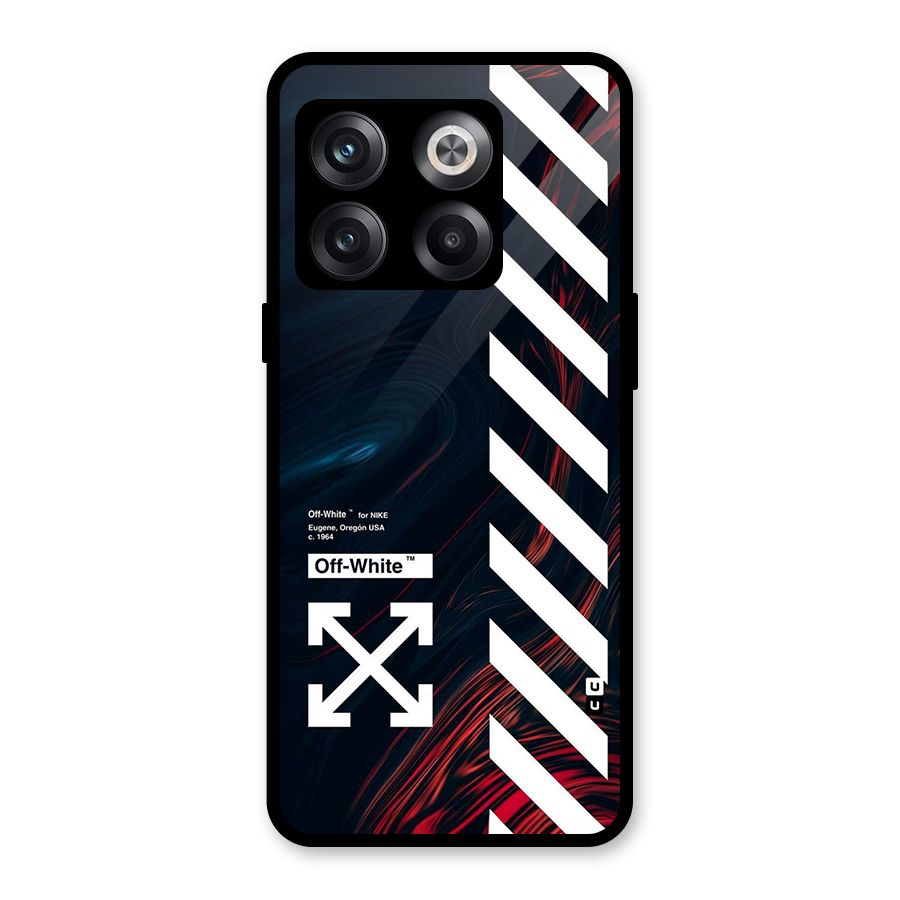 Awesome Stripes Glass Back Case for OnePlus 10T