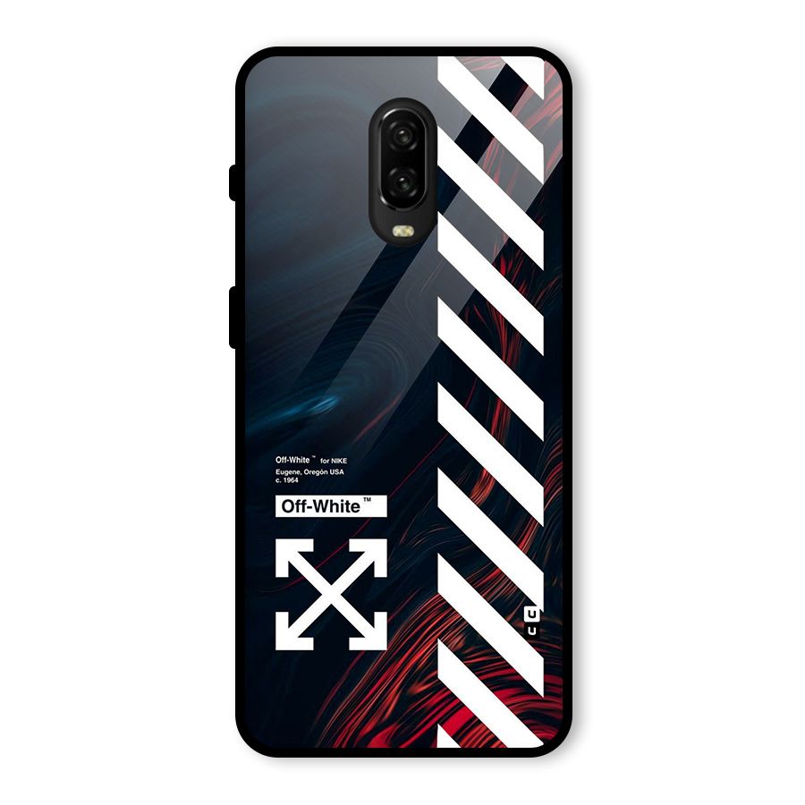 Awesome Stripes Glass Back Case for OnePlus 6T