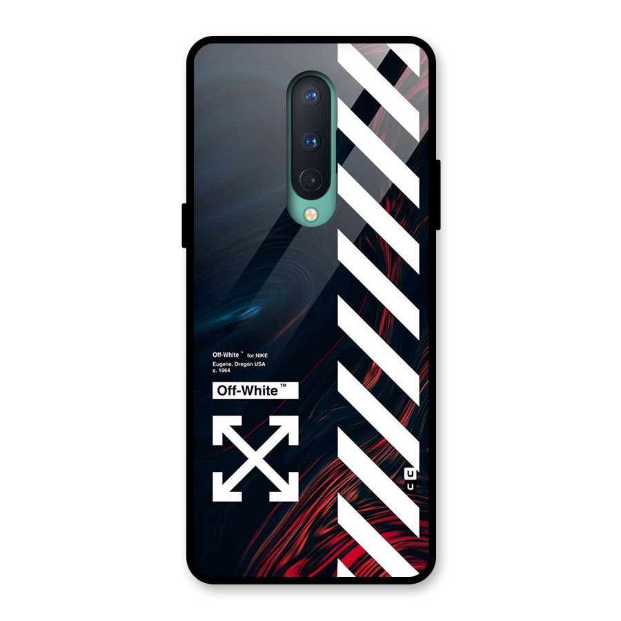 Awesome Stripes Glass Back Case for OnePlus 8