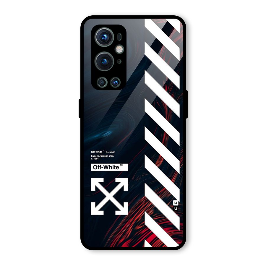 Awesome Stripes Glass Back Case for OnePlus 9 Pro