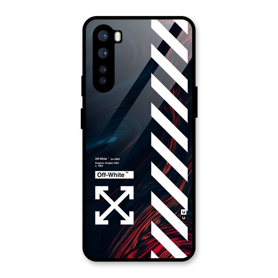 Awesome Stripes Glass Back Case for OnePlus Nord