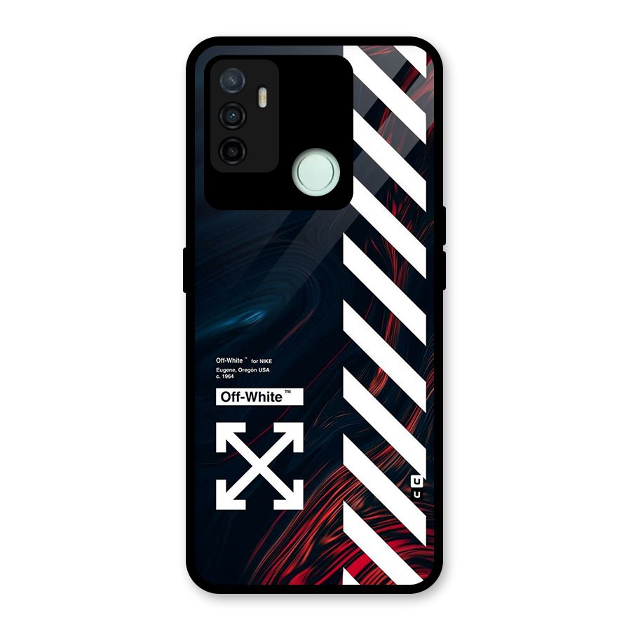 Awesome Stripes Glass Back Case for Oppo A53